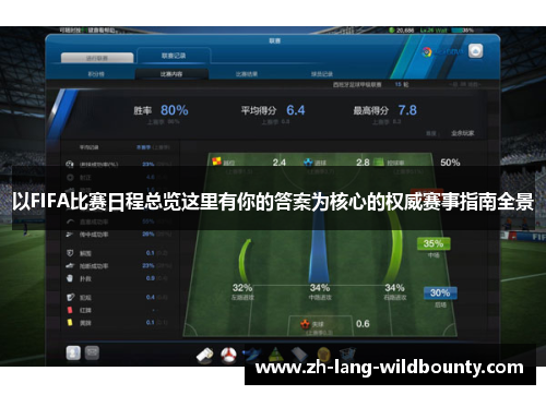 以FIFA比赛日程总览这里有你的答案为核心的权威赛事指南全景