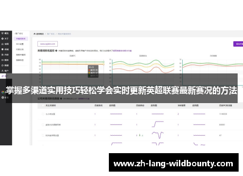 掌握多渠道实用技巧轻松学会实时更新英超联赛最新赛况的方法