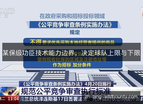 某保级功臣技术能力边界，决定球队上限与下限